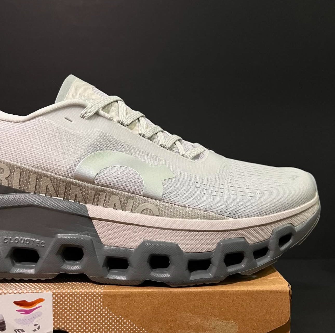 Cloudmonster 2 Gris Blanco