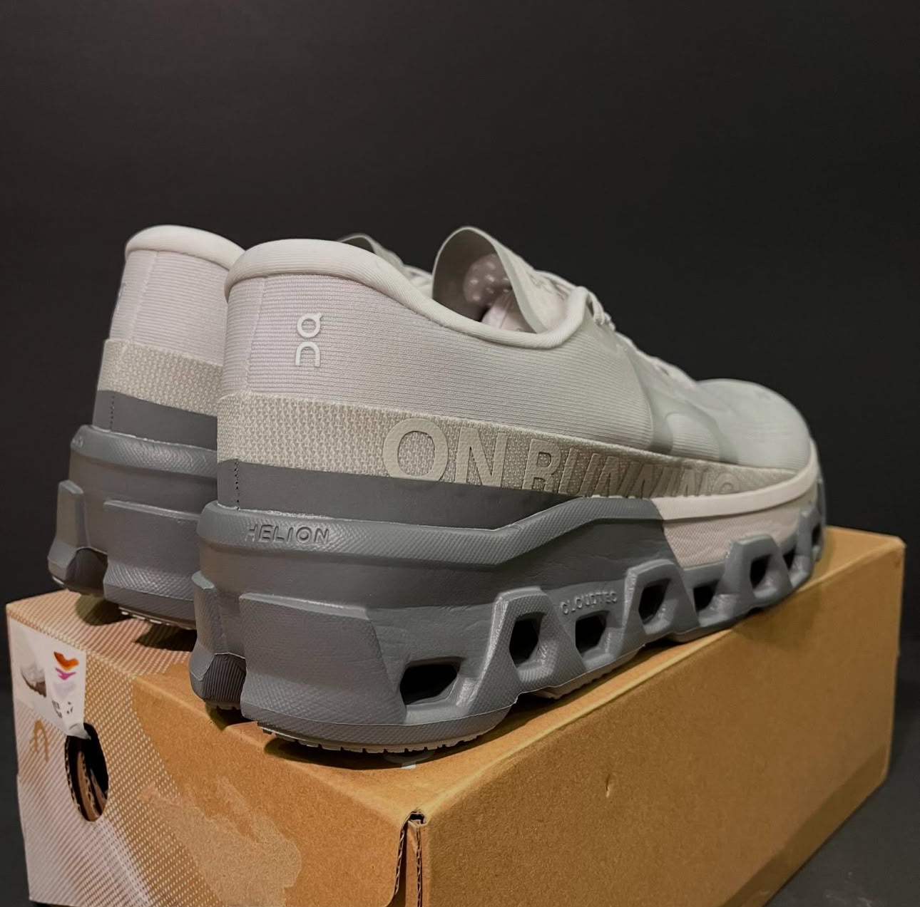 Cloudmonster 2 Gris Blanco