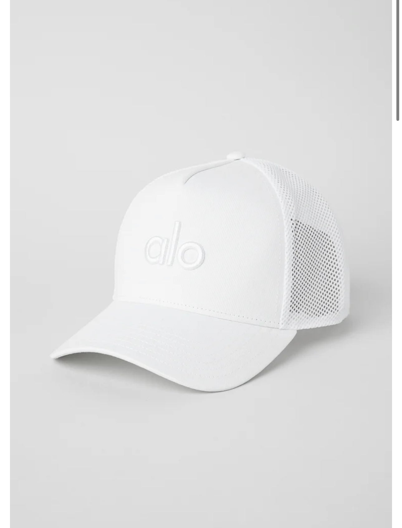 Gorra Trucker Alo Blanco Blanco