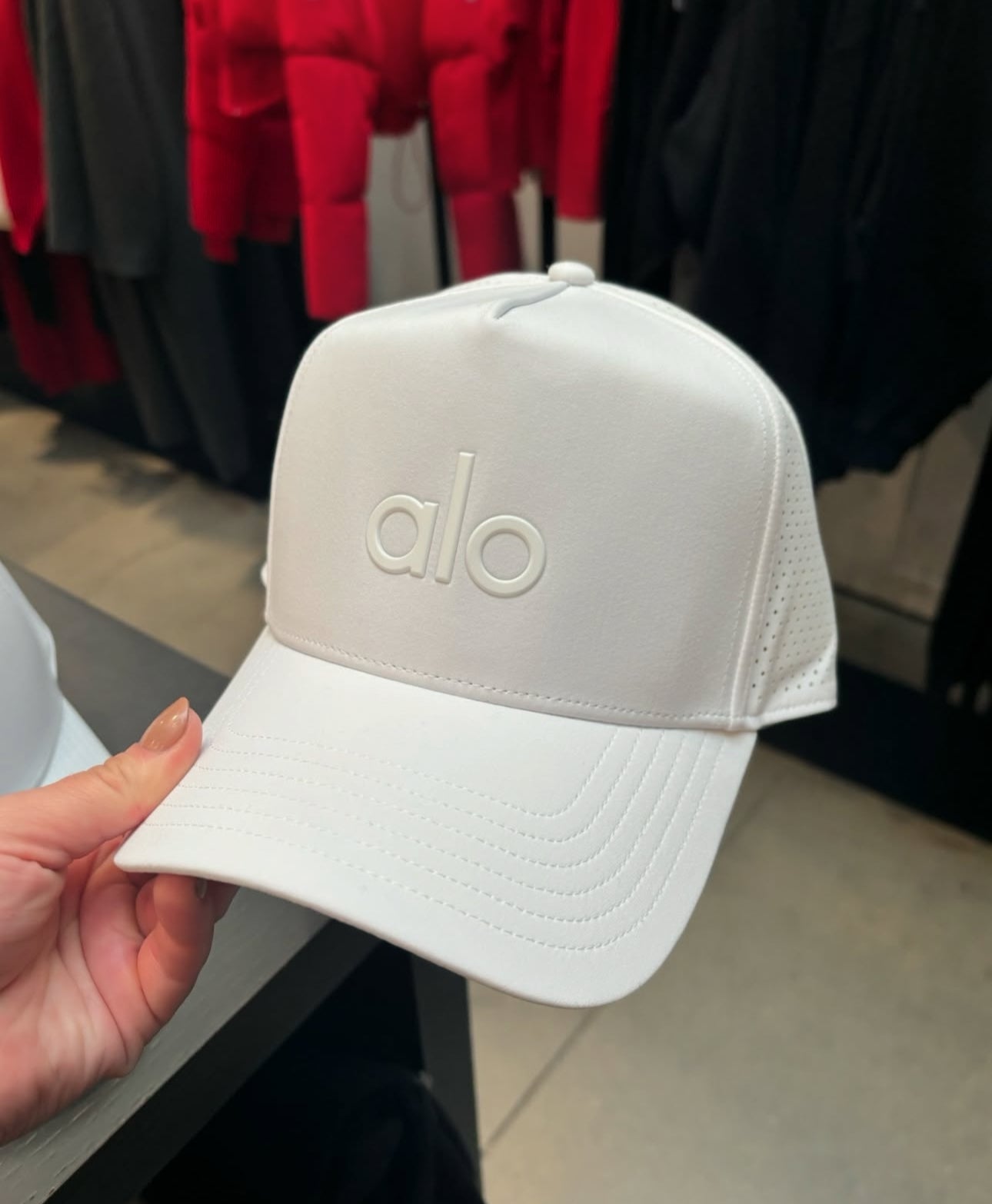 Gorra Trucker Alo Hueso