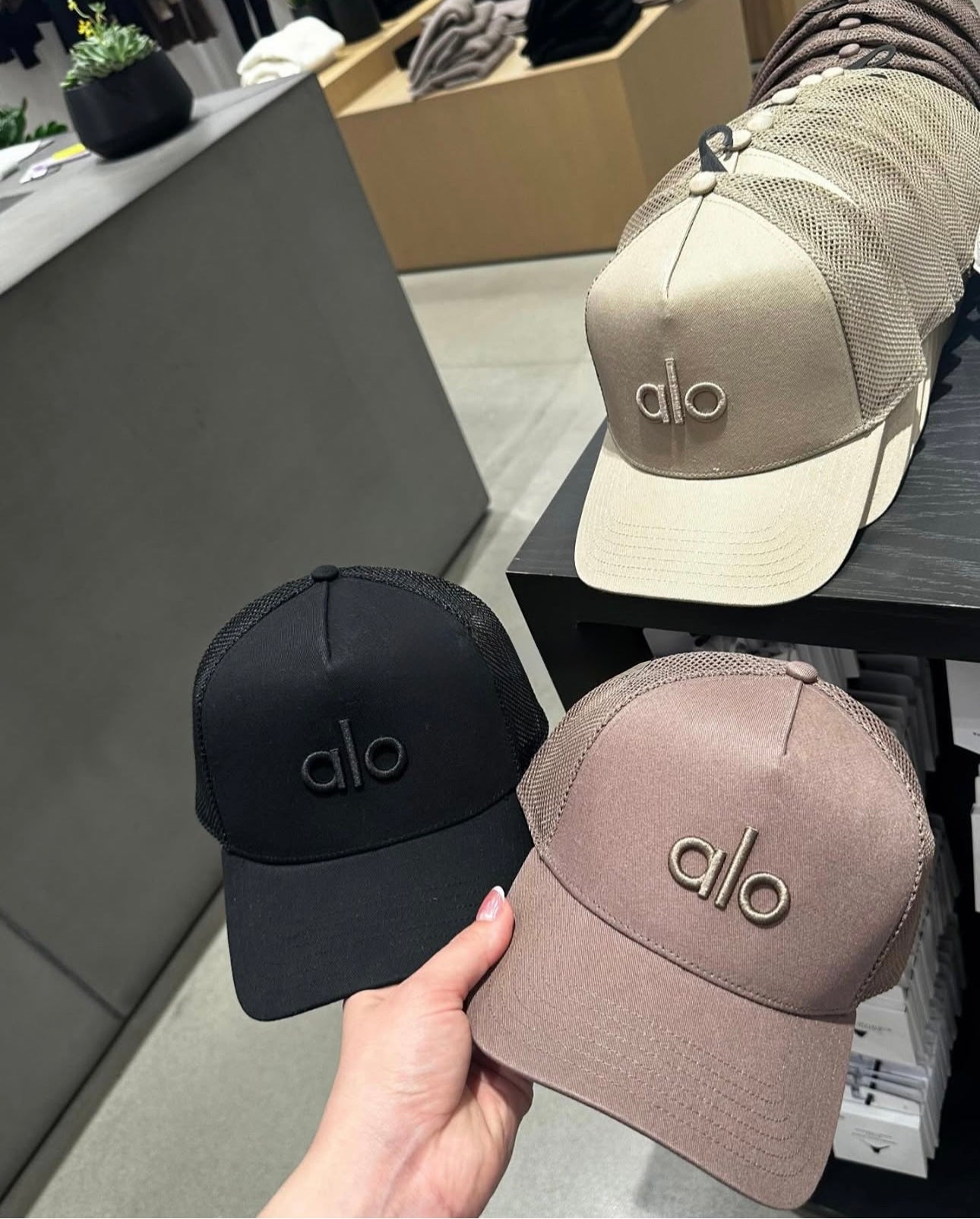 Gorra Trucker Alo Champiñon