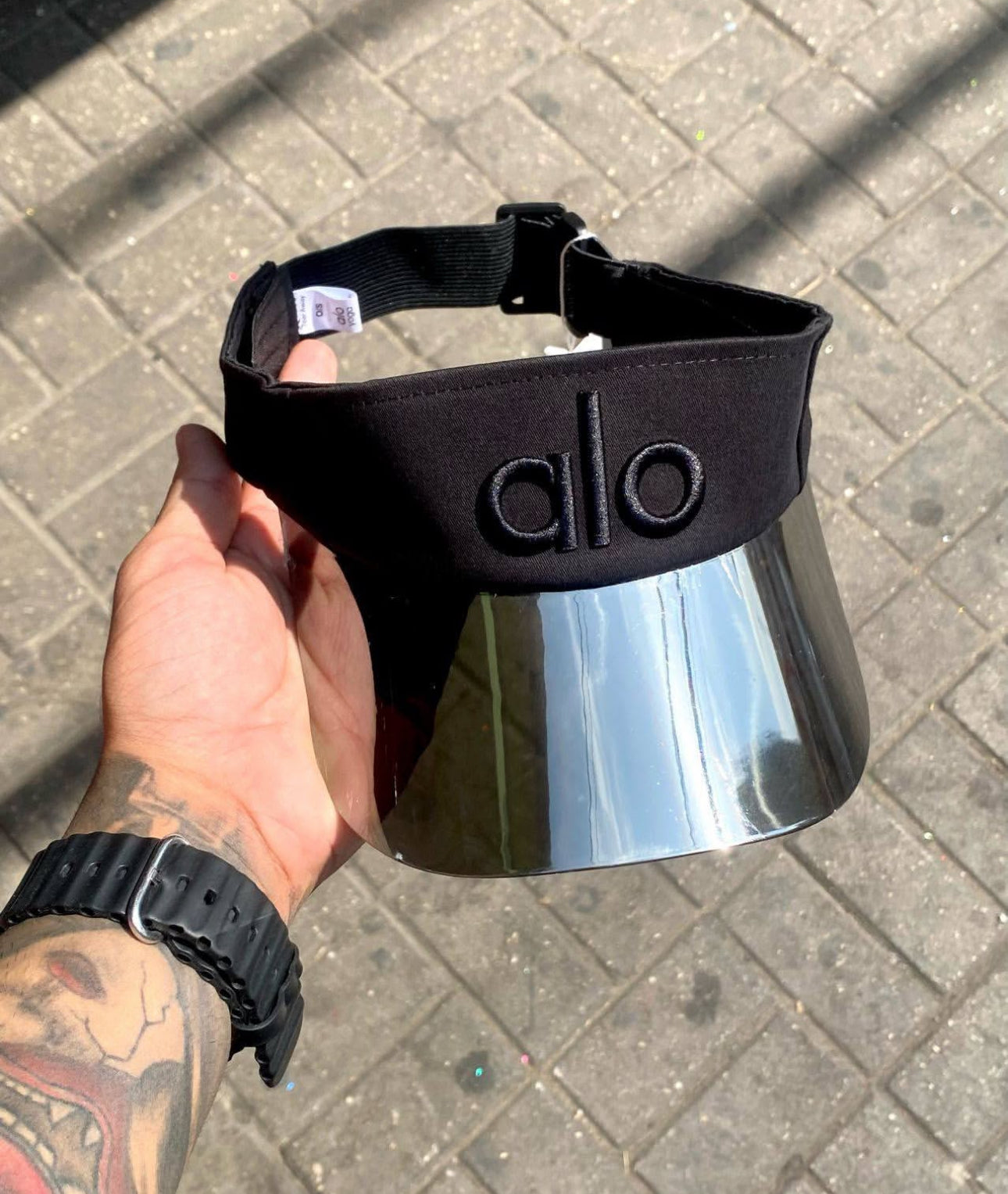 Visera Solar Alo Negra