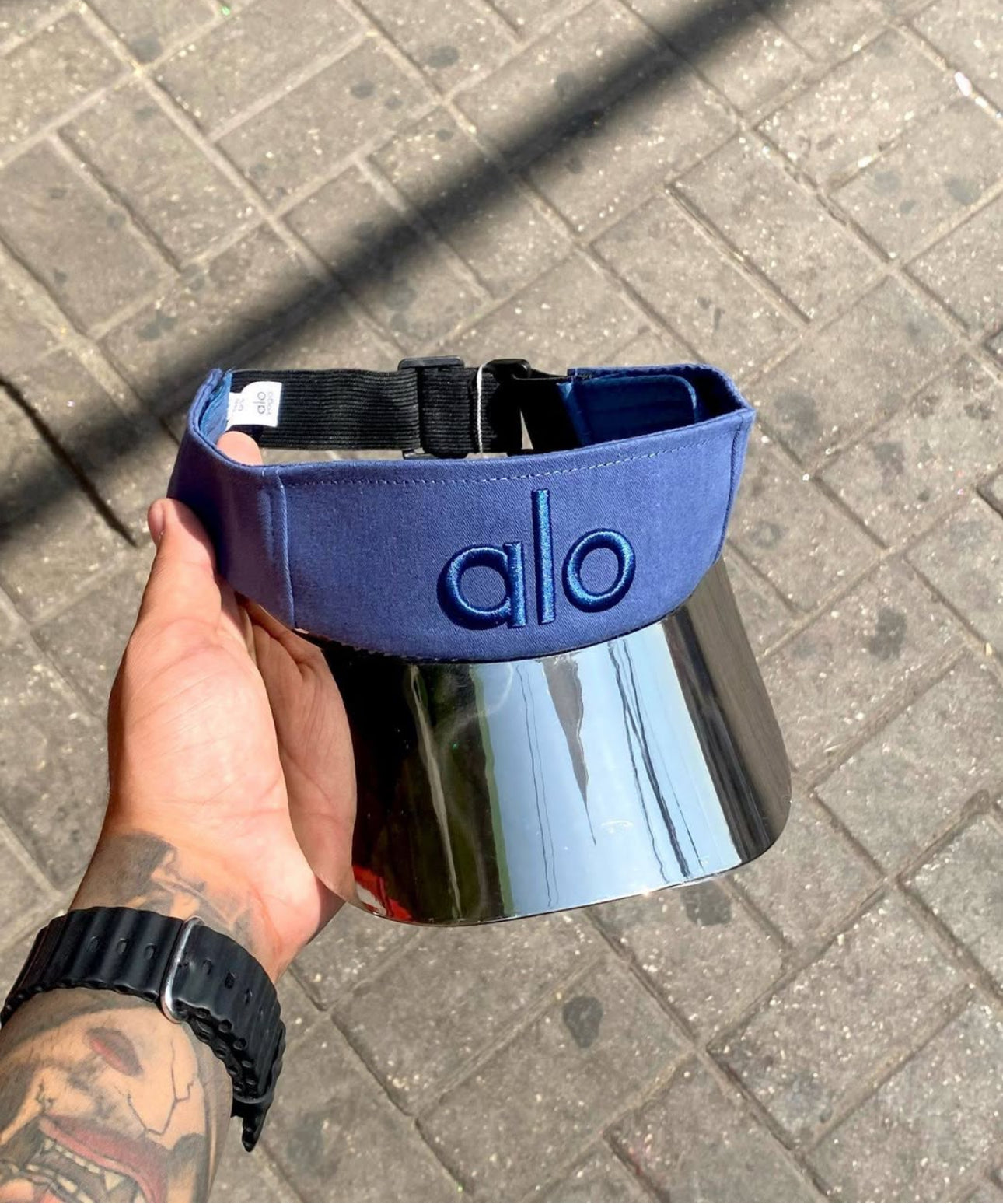 Visera Solar Alo Azul