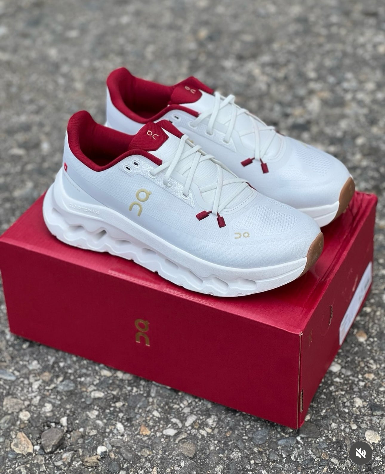 Cloudmonster WaterProof Rojo y Blanco Premium