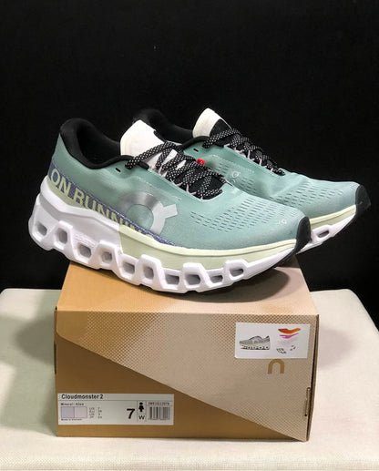 Cloudmonster 2 Verde Palido